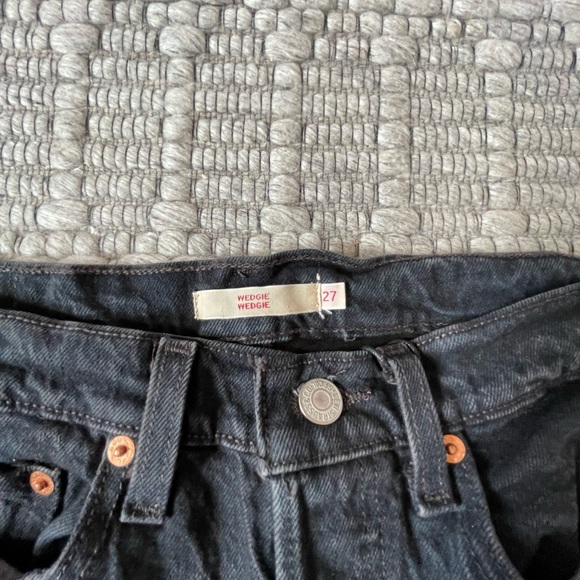 Wedgie straight levis jeans - Picture 4 of 8